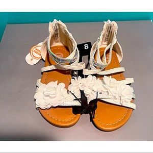 Brand New Wonder Nation Girls Sandals! Size 8 Toddlers 🩴